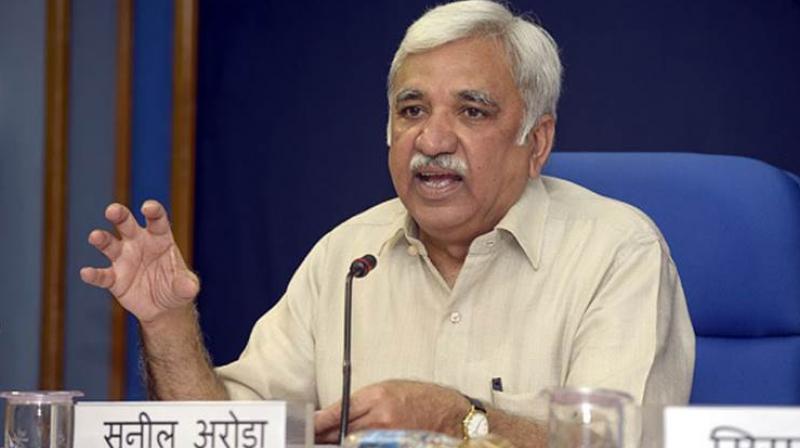  Sunil Arora new Chief Election Commissioner