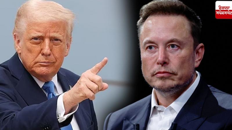 Trump threatens Musk news