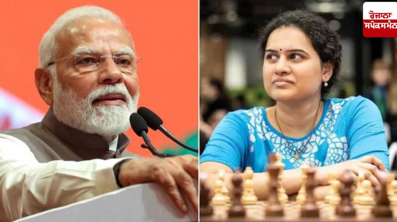 Modi congratulates Koneru Humpy on winning bronze medal in World Rapid Championship