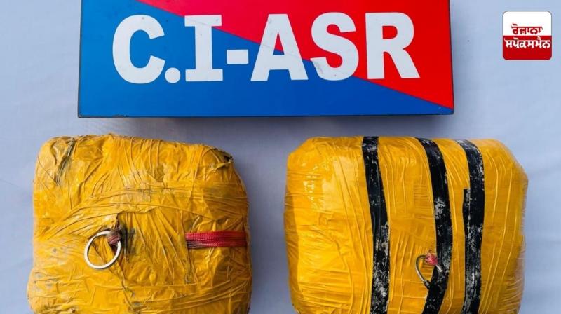 Amritsar Police's major operation, a person arrested with 10 kg heroin