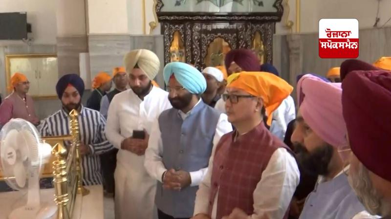 Minority Affairs Minister Kiren Rijiju launches project for Sikh community under PM Vikas Yojana