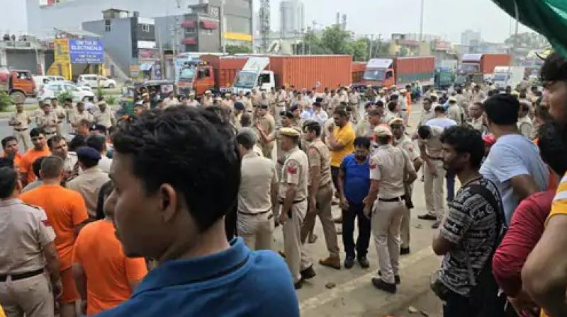 Cows were crushed by a truck in Gurugram: 1 dead, 2 injured