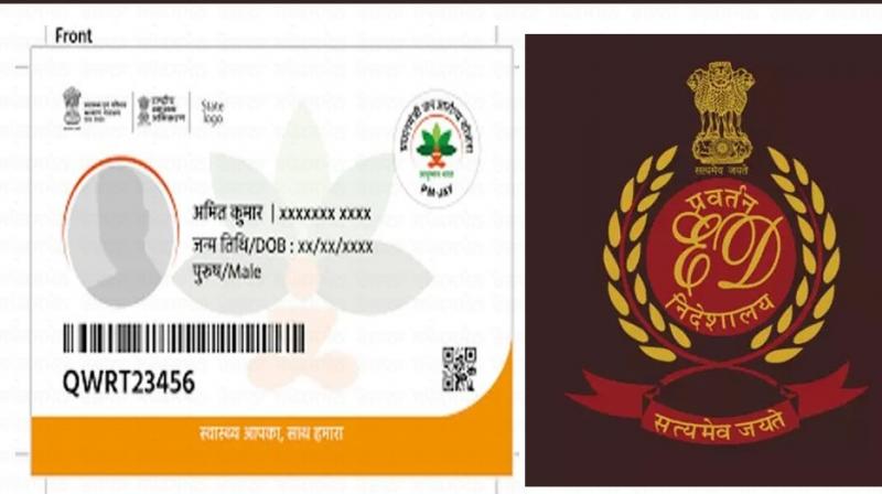 ED Raid related to scam in Ayushman Bharat Yojana D. raided 19 places including Punjab