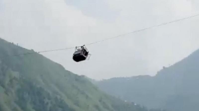 Children trapped in Pakistan cable car rescued