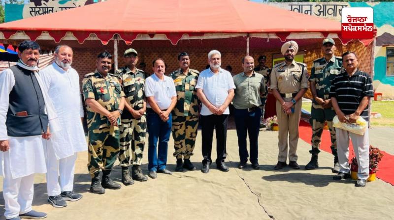 ਕੈਬਨਿਟ ਮੰਤਰੀ ਕਟਾਰੂਚੱਕ ਨੇ ਕੀਤੀ BSF ਜਵਾਨਾਂ ਨਾਲ ਮੁਲਾਕਾਤ, ਪਹਿਲਗਾਮ ਹਮਲੇ ਮਗਰੋਂ ਹਰ ਪ੍ਰਕਾਰ ਦੀ ਮਦਦ ਦਾ ਭਰੋਸਾ