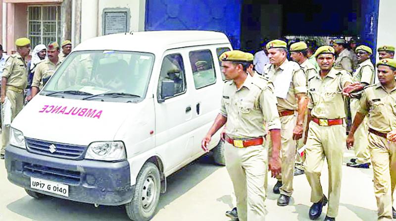 Bajrangi Dead Body in Ambulance