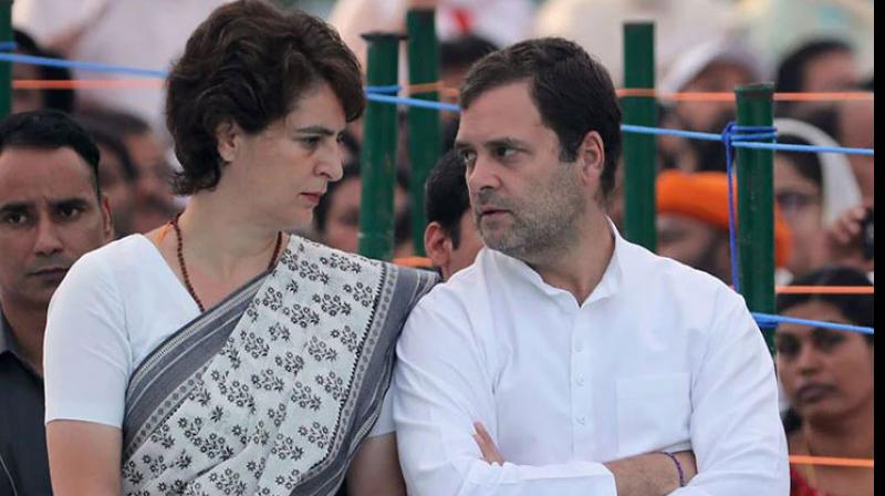 Priyanka Gandhi-Rahul Gandhi
