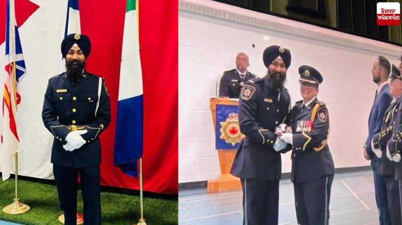 Amritdhari Arshdeep Singh recruited in Canada Police