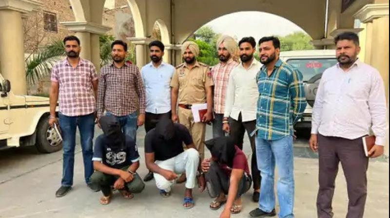 ਪੁਲਿਸ ਵਲੋਂ ਫੜੇ ਗਏ ਮੁਲਜ਼ਮ 