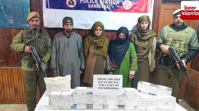 2 terrorist associates arrested in Ganderbal with arms, grenades, Rs 8.4 lakh cash