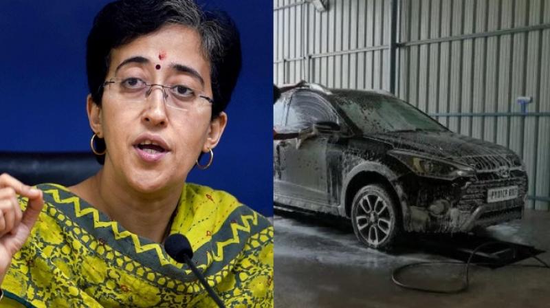 Delhi Water Minister Atishi 