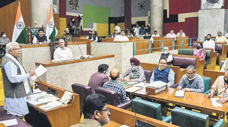  Haryana Assembly passes resolution for SYL, demands river waters from Punjab