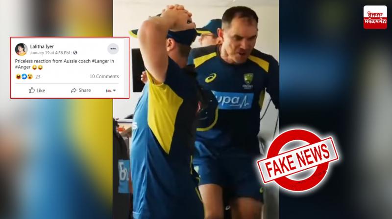 No, This Is Not How Aussie Coach Justin Langer Reacted To India's Win
