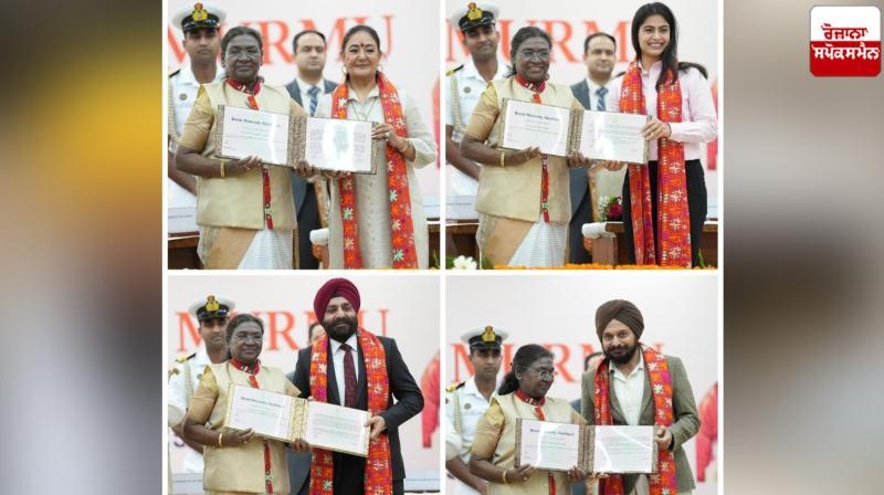 President Draupadi Murmu arrives at PU News in punjabi 