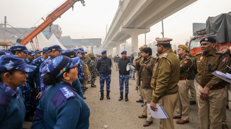 Security at delhi border