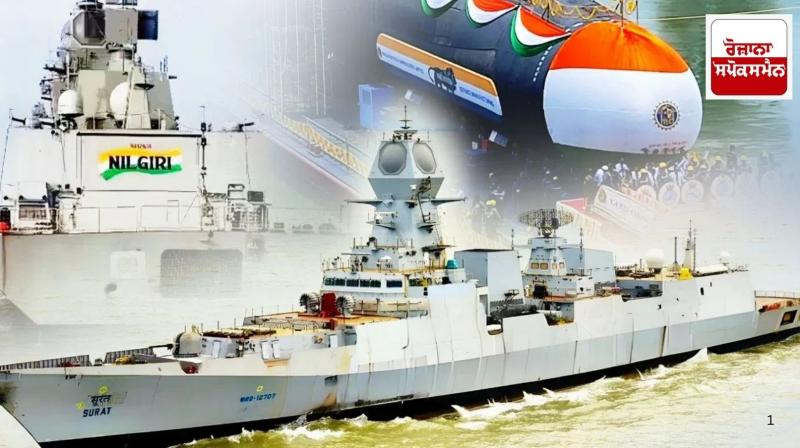 Indian defence system further strengthened, country gets 3 new warships