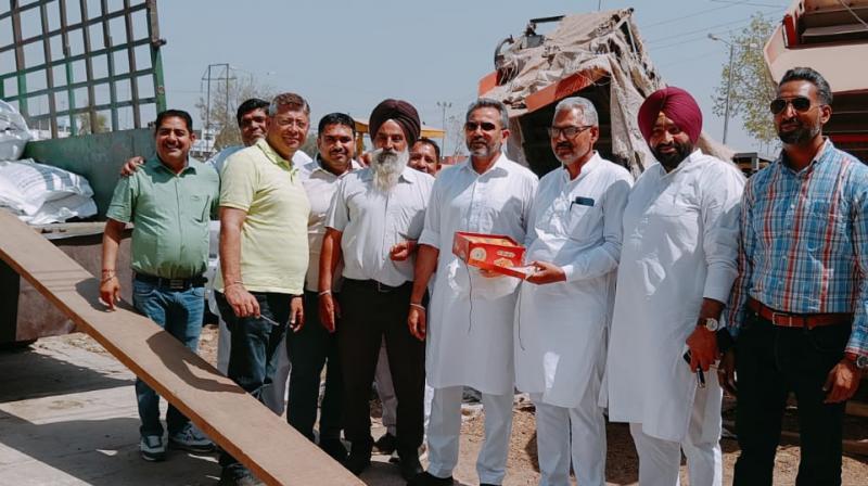  Kashmir Singh today became the first farmer in the State to receive MSP payment. 