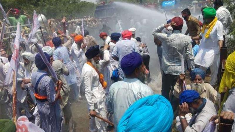 Farmers Protest at Mohali