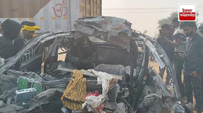 6 people died in a road accident while returning to Bihar from Mahakumbh