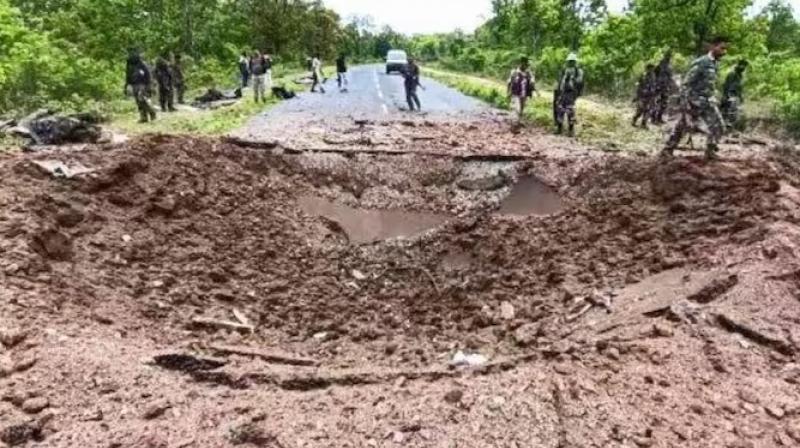 7 naxalites involved in land mine blast arrested