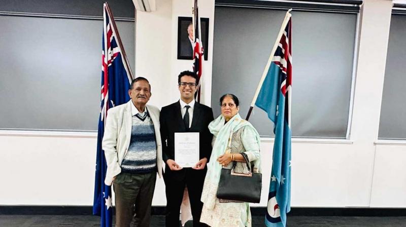 Punjabi youth joined the Australian army