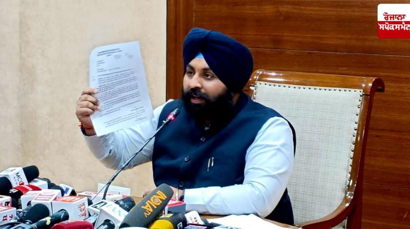 Certificates of schools not teaching Punjabi as a main subject in Punjab will not be recognized: Harjot Singh Bains