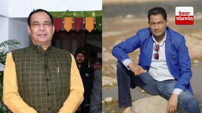 ਰਿਆਣਾ ਭਾਜਪਾ ਦੇ ਸੂਬਾ ਪ੍ਰਧਾਨ ਮੋਹਨ ਲਾਲ ਬਡੌਲੀ ਅਤੇ ਗਾਇਕ ਰੌਕੀ ਮਿੱਤਲ