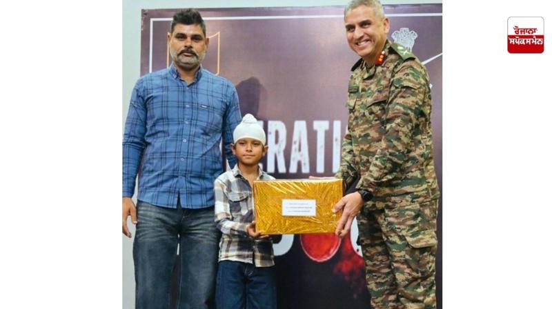 Punjab boy who served milk, lassi to jawans during Op Sindoor honoured by Army