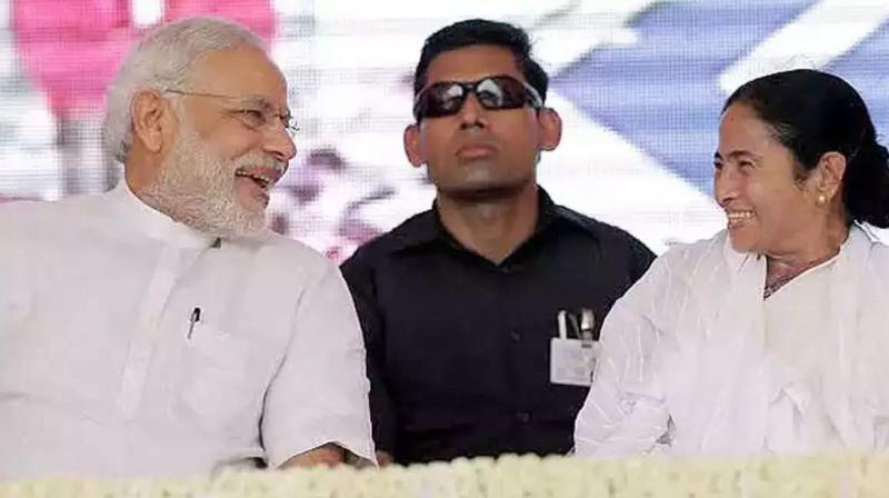 Narendra Modi And Mamata Banerjee