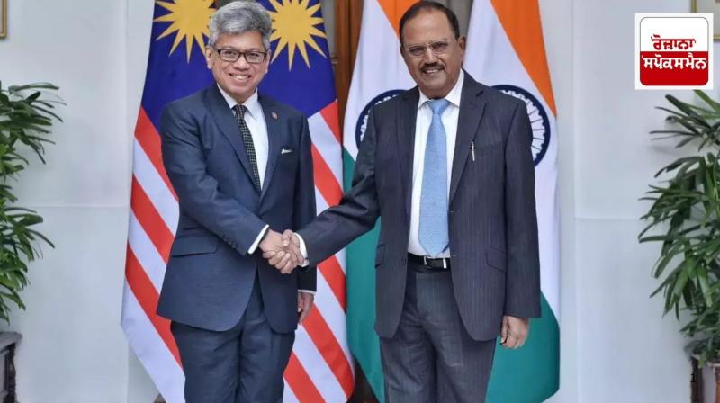 India's NSA Ajit Doval meets Malaysian Security Advisor