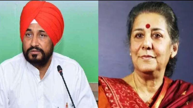 Charanjit Singh Channi ,ambika soni