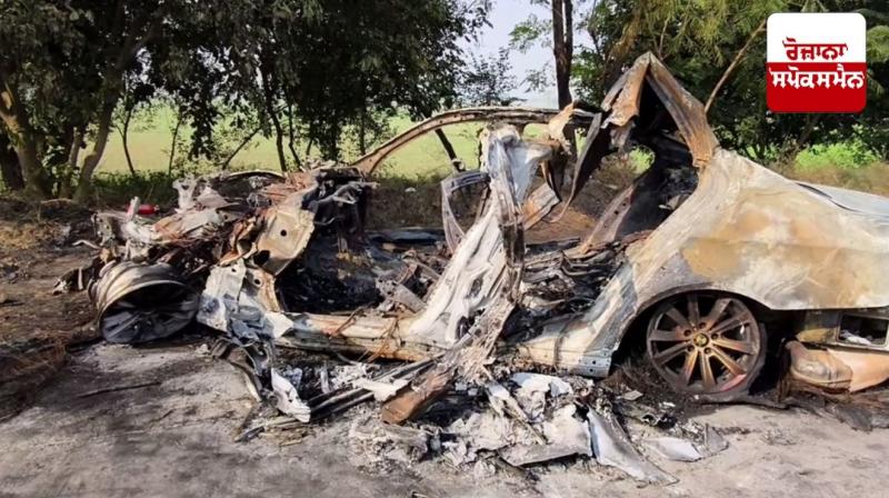 Two youths died, two seriously injured in a horrific road accident on Patran Road