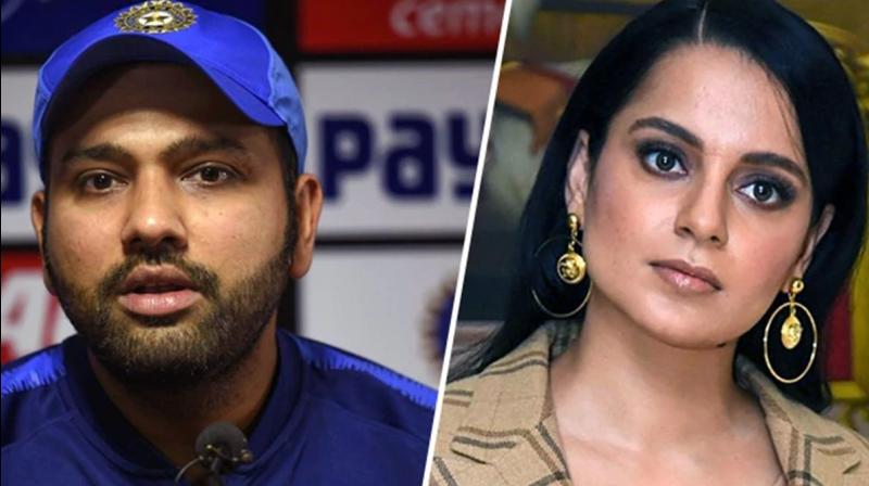 Rohit Sharma and Kangna