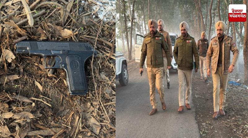 Encounter between accused and police near Sohal Jagri in Jalandhar, 2 arrested