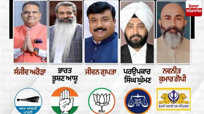 Ludhiana West Bypoll Results News in punjabi