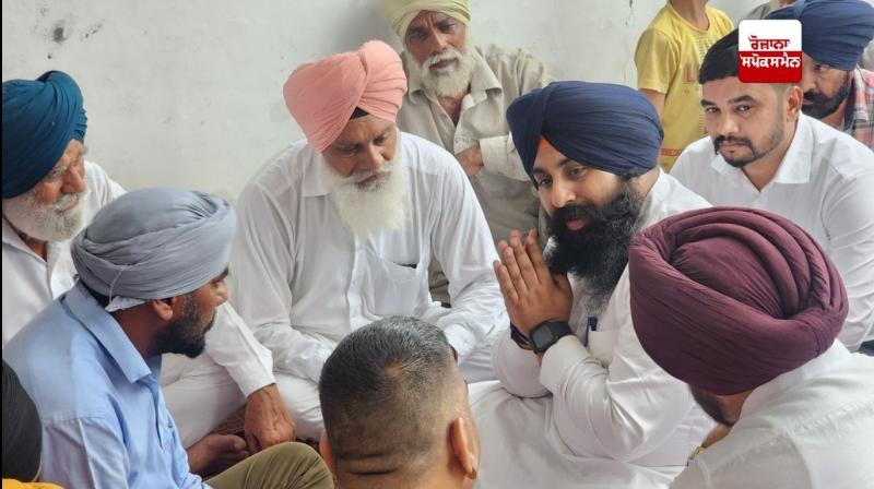 Cabinet Minister Harjot Singh Bains expressed his condolences to the family of martyr Lance Naik Printpal Singh.
