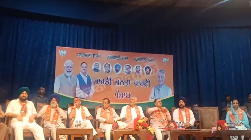 Sunil Jakhar assume charge as Punjab BJP President