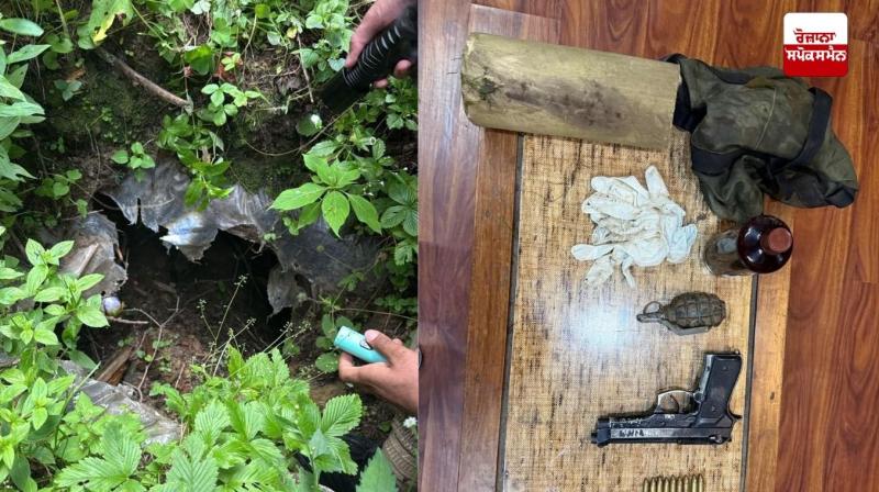 ਜੰਮੂ-ਕਸ਼ਮੀਰ 'ਚ ਬਾਰਾਮੂਲਾ ਪੁਲਿਸ ਨੇ ਅਤਿਵਾਦੀ ਟਿਕਾਣੇ ਦਾ ਕੀਤਾ ਪਰਦਾਫਾਸ਼ 