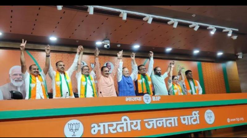 Former Delhi Minister and AAP MLA joins BJP