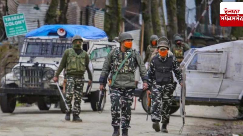Gunfight between terrorists and security forces in Jammu and Kashmir's Kulgam