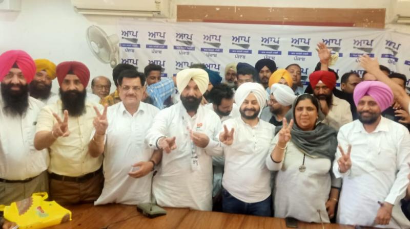 Kulwant Sidhu joins Aam Aadmi Party