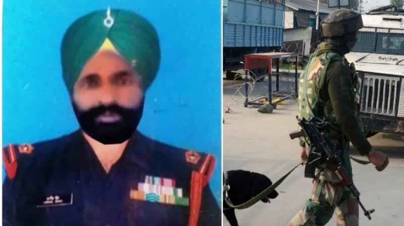 Naib Subedar Rajwinder Singh 