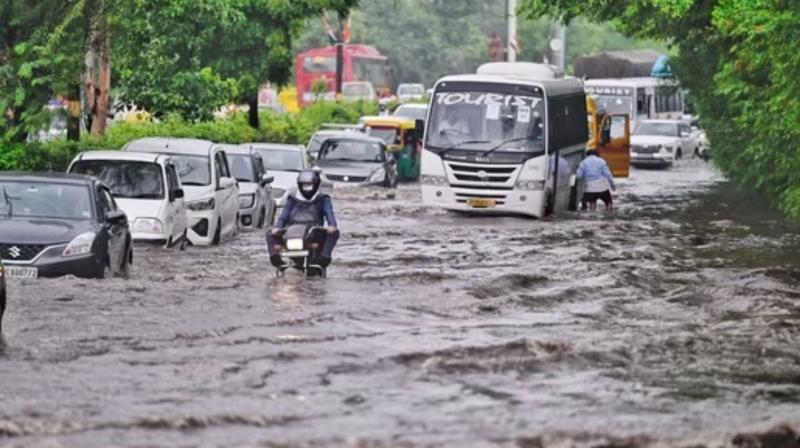 Weather Update News Heavy rain warning issued in Madhya Pradesh, Rajasthan, Gujarat and Maharashtra