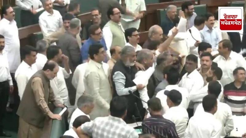 Jammu Kashmir Assembly sees uproar for third day in a row over Waqf Act