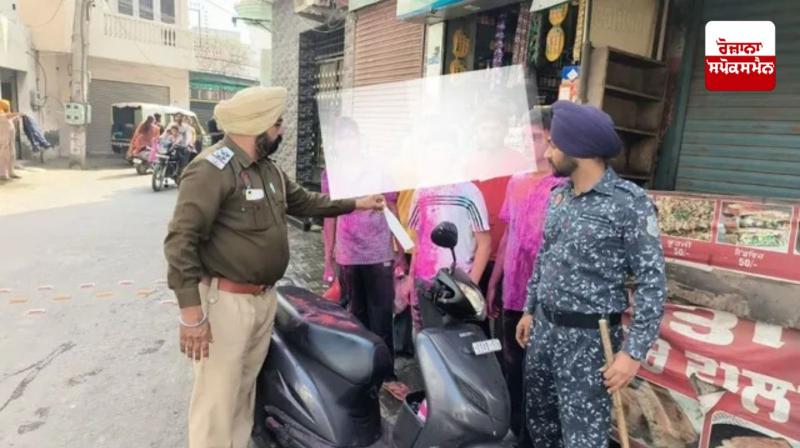 Police crackdown on rioters during Holi in Moga, 6 vehicles of rioters seized