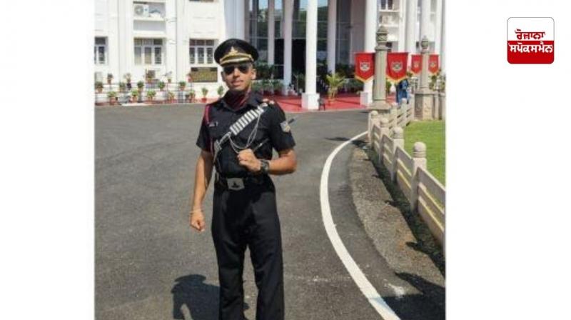 A young man from Punjab became a lieutenant in the Indian Army's artillery regiment.