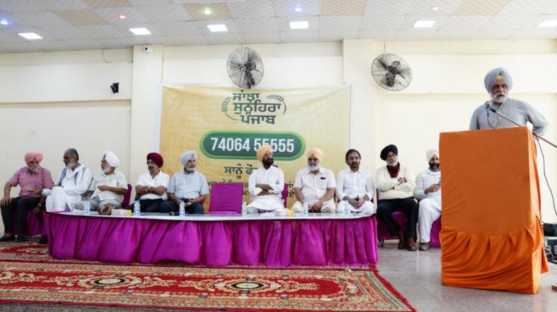 Sanjha Sunehra Punjab Manch held a town-hall meeting with members of the  public at Mansa today.