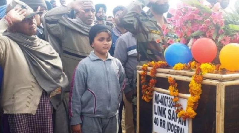 Mother of Martyr Sapan Chaudhary