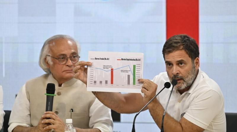 Rahul Gandhi demands JPC to examine Modi, Shah’s role in ‘stock market scam’