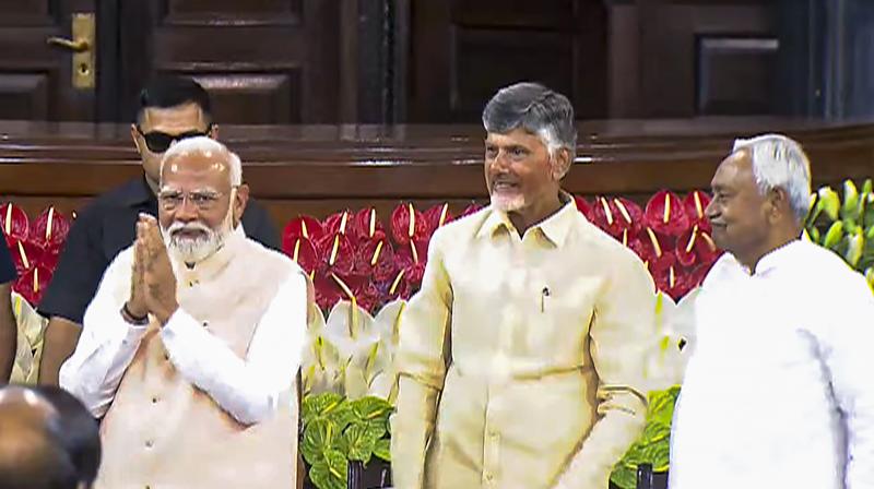 NDA's letter of support was handed over to the President